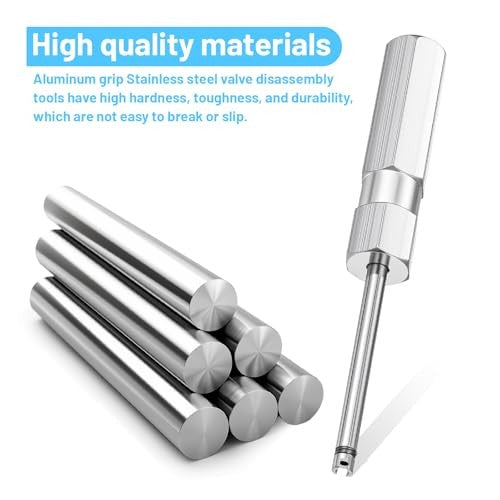 Valve Stem Removal Tool Set for Schrader Cores - 2 Pieces