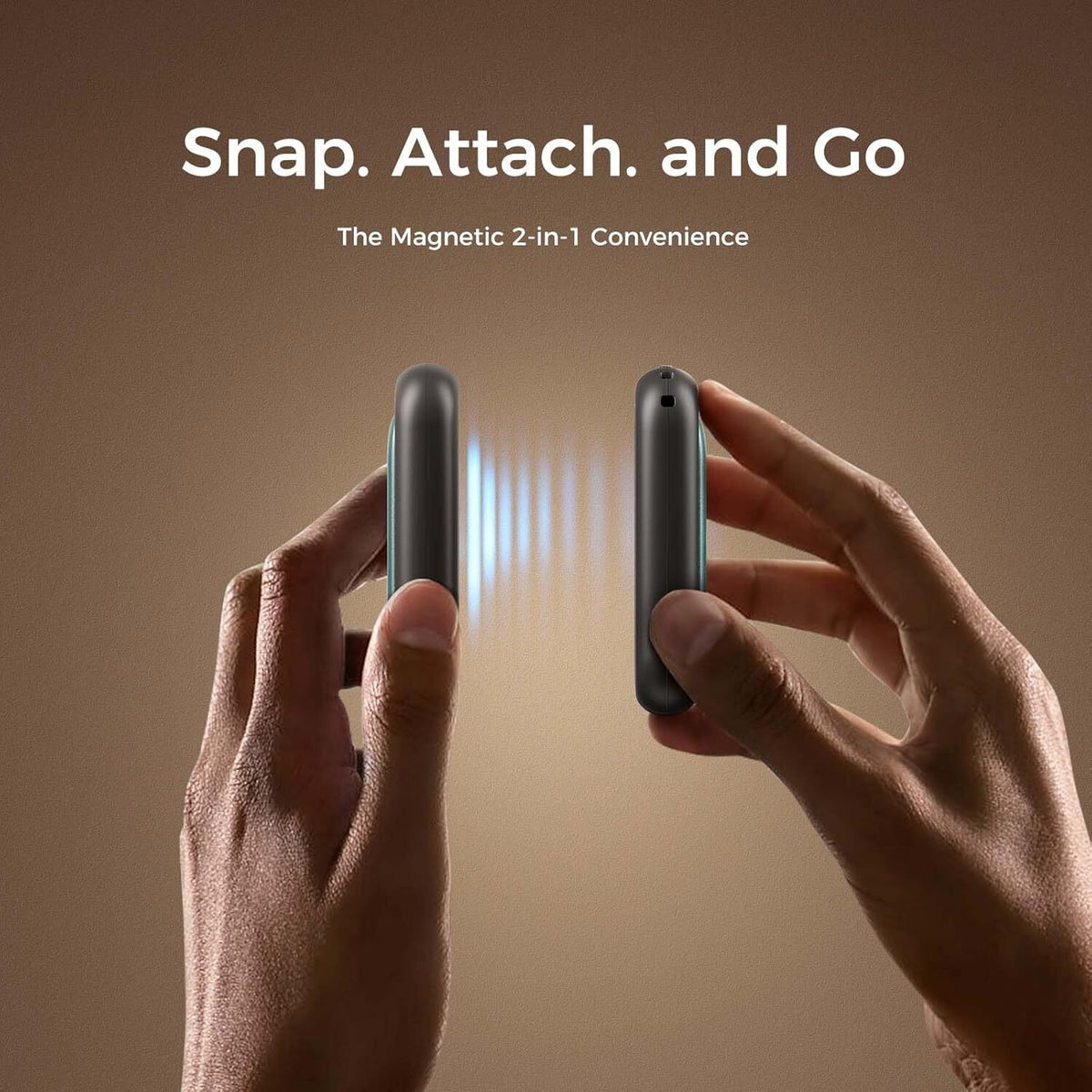 Rechargeable Hand Warmers with Magnetic Pair, 5000mAh Portable Heater