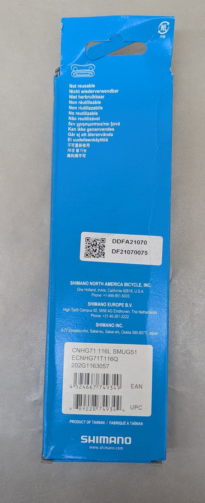 Bike Chain Quick Link 6-8 Speed, 116 Links for Shimano & Other Bikes