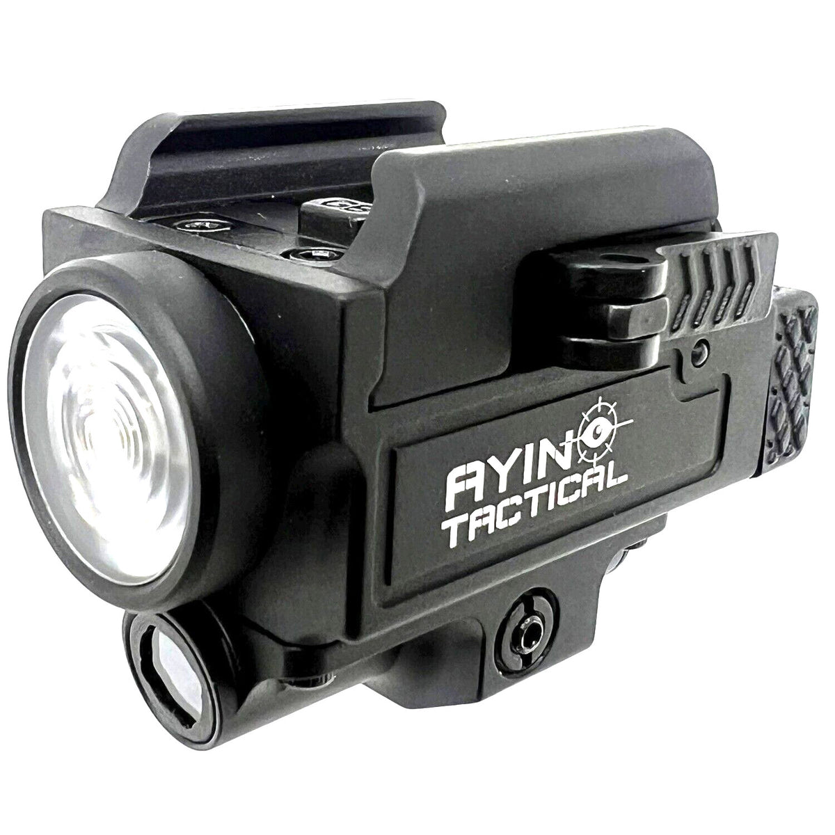 800 Lumen LED Pistol Light with Green Laser, Rechargeable & Quick Detach Mount