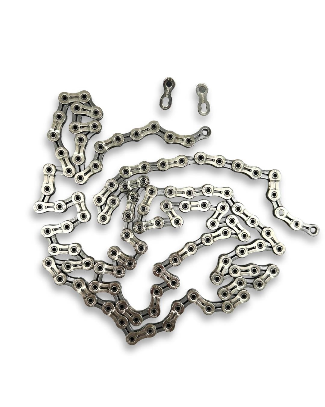 10-Speed Bike Chain 116 Links Nickel Plated for Shimano SRAM Campagnolo
