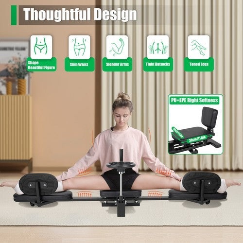 Leg Stretching Machine with 180° Splits Range for Fitness & Flexibility