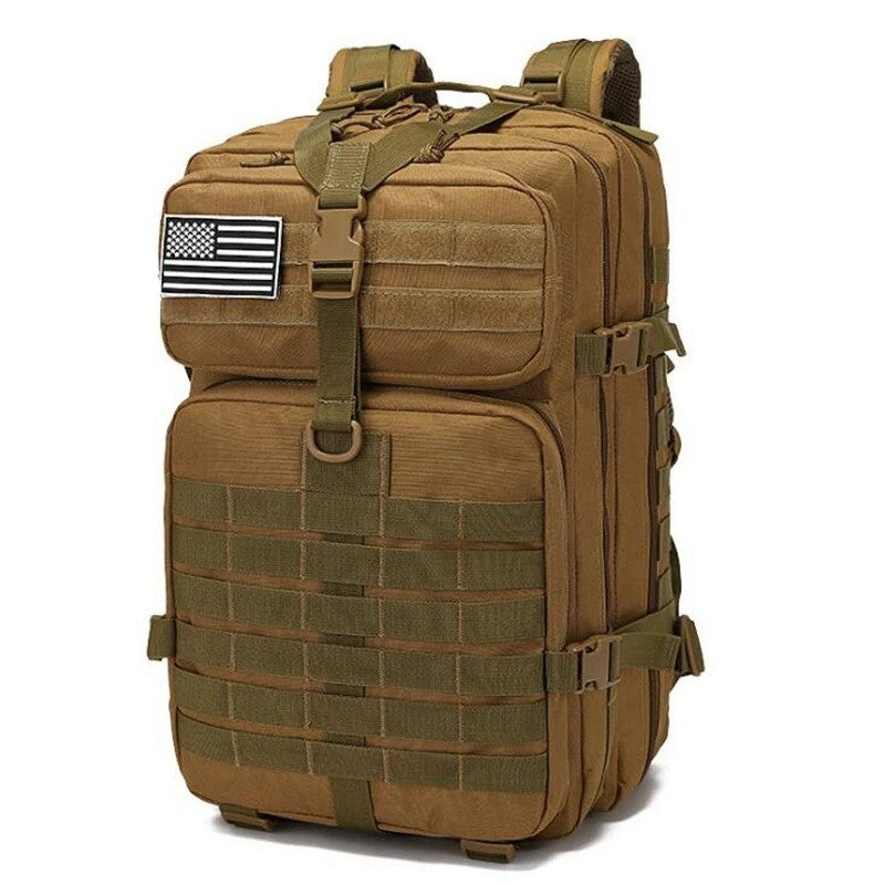 45L Tactical Military Backpack Large Rucksack for Camping Hiking Travel