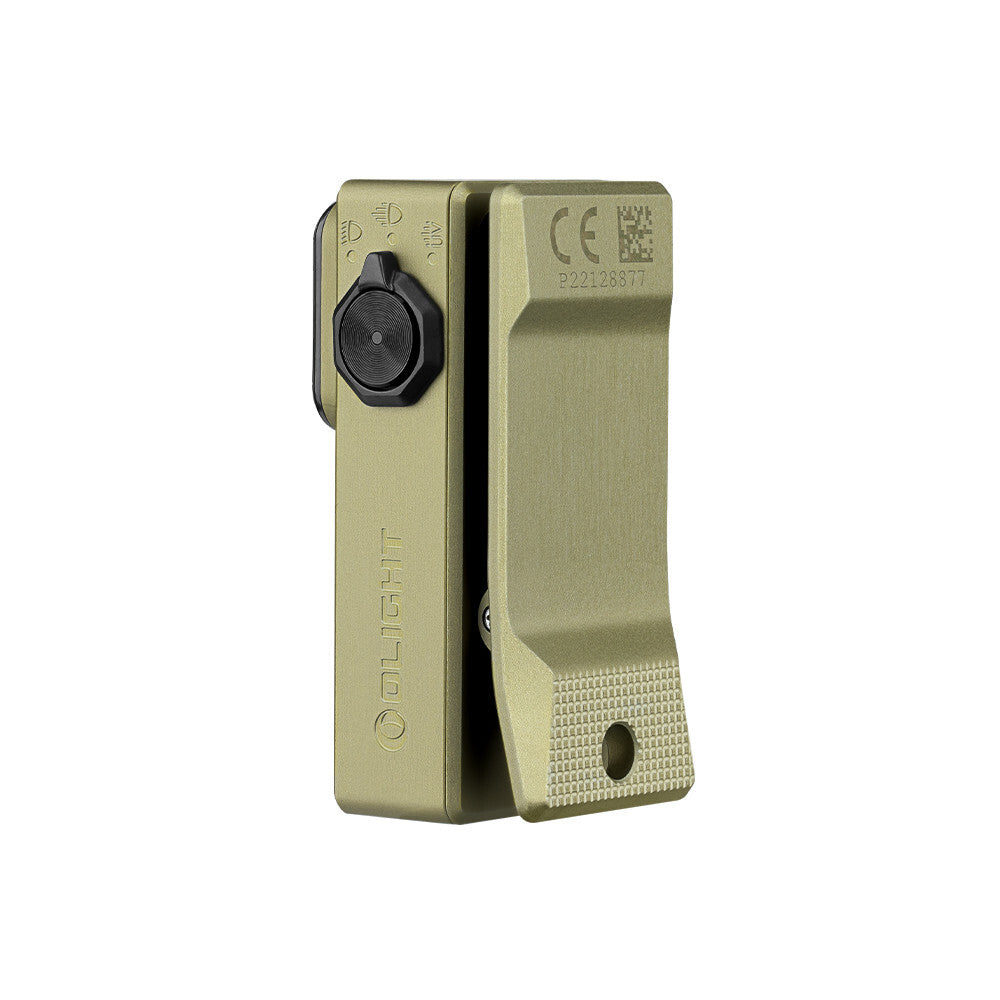 LED Clip-On Light with Flood, Spot, UV Modes - 530 Lumens EDC Compact
