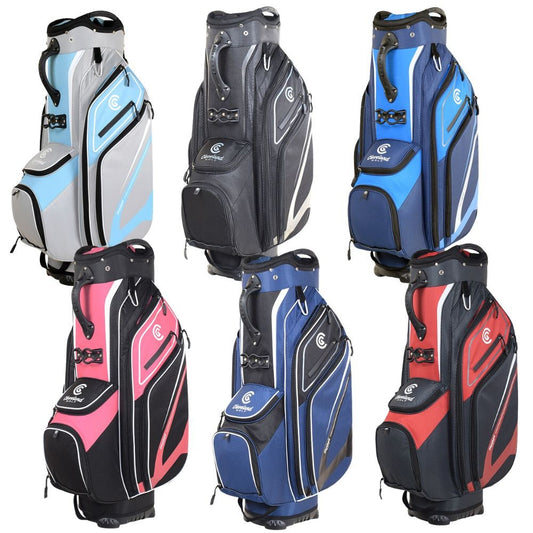 Lightweight Golf Cart Bag with 14-Way Divider and Multiple Pockets