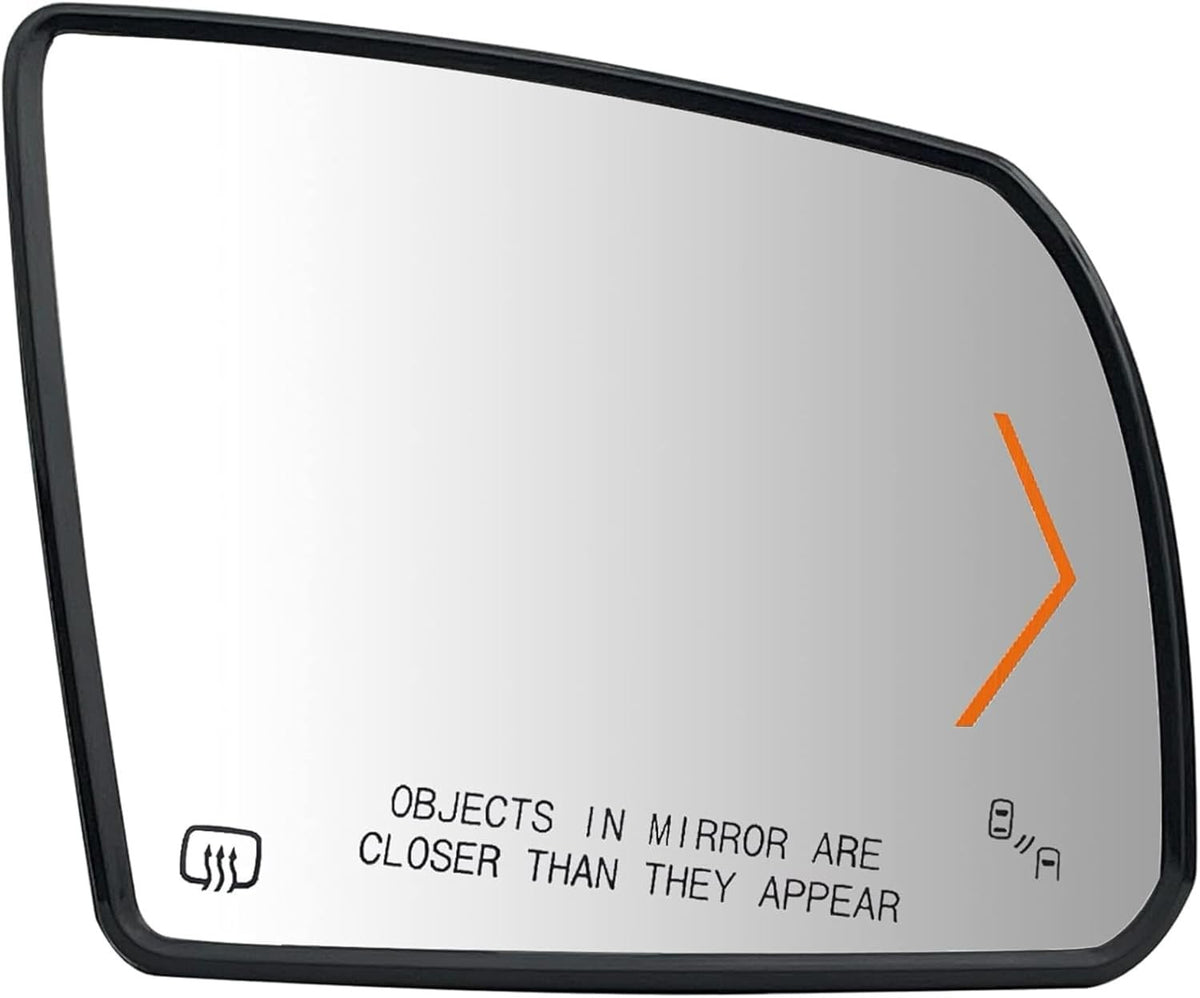 Passenger Side Heated Mirror Glass for Toyota Sequoia Tundra 2008-2020