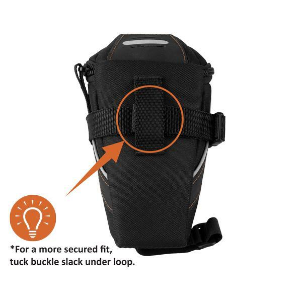 Bike Saddle Bag Rear Water-Resistant Storage Pouch - Medium Capacity