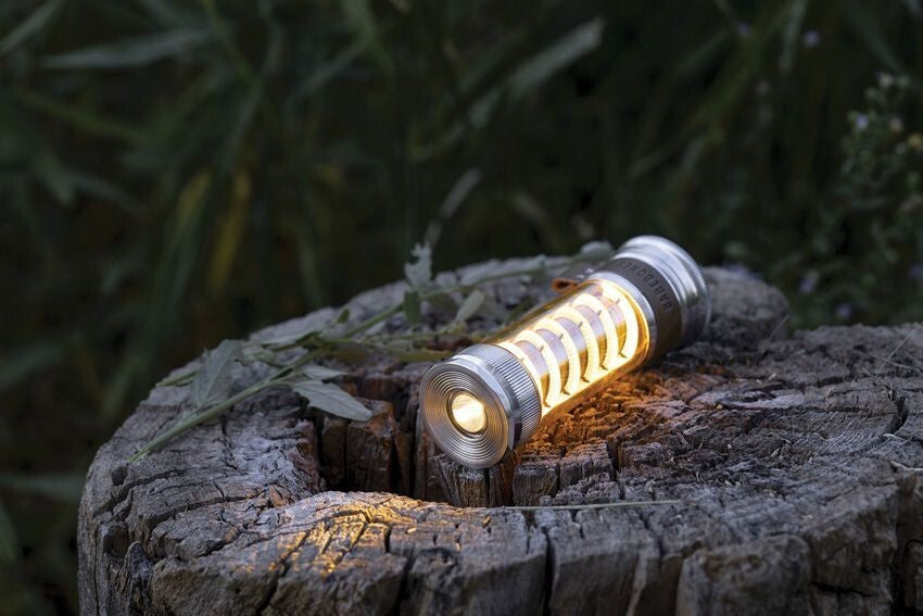 Rechargeable Aluminum LED Flashlight with Water Resistance & Multiple Modes
