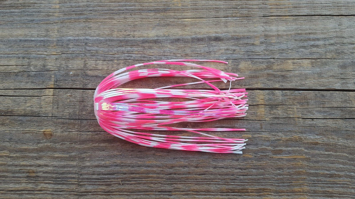 10 Pack Silicone Fishing Skirts 4 Inch for Jigs and Buzzbaits - Multiple Colors