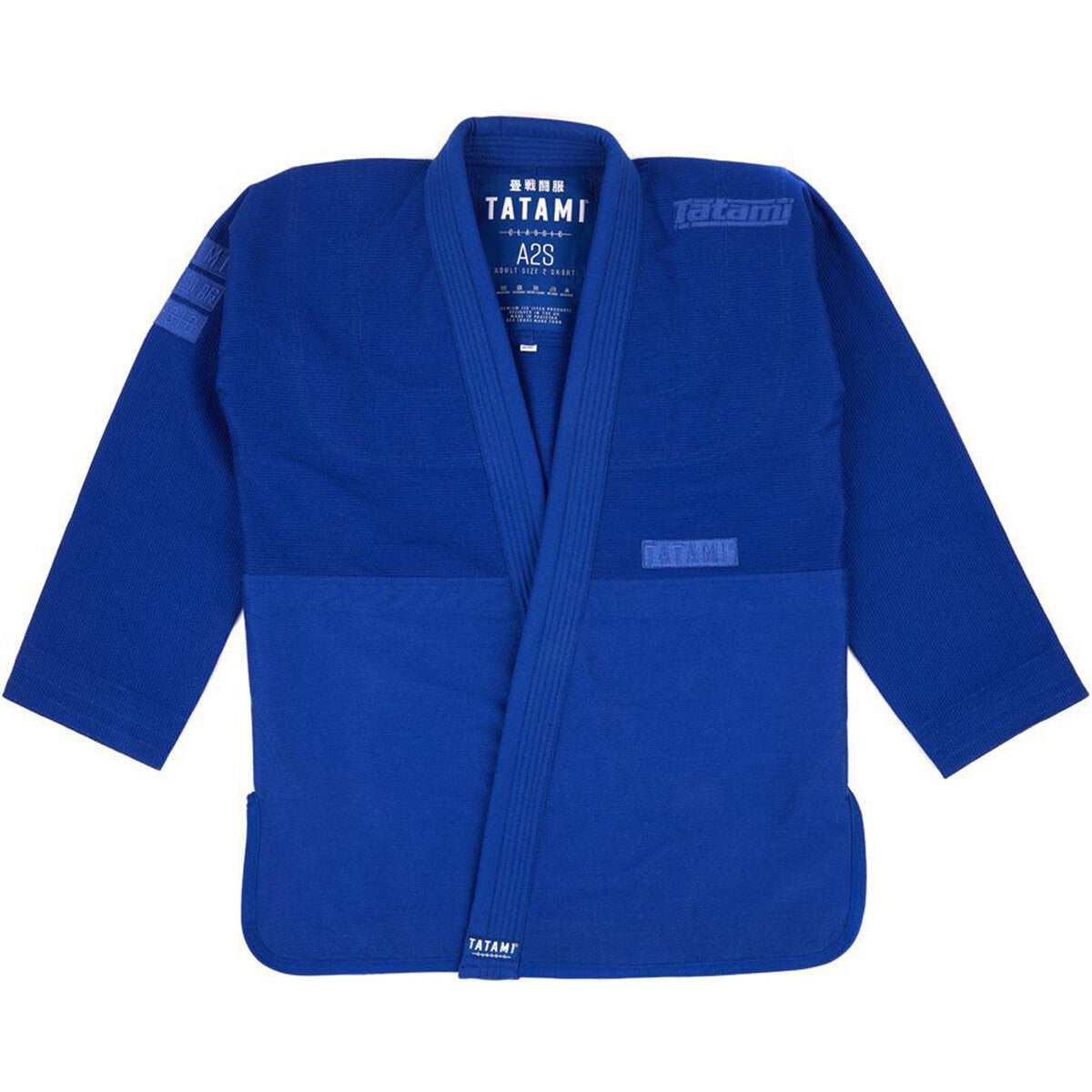 Tatami Fightwear Classic BJJ Gi - Blue, Lightweight & Durable for Training