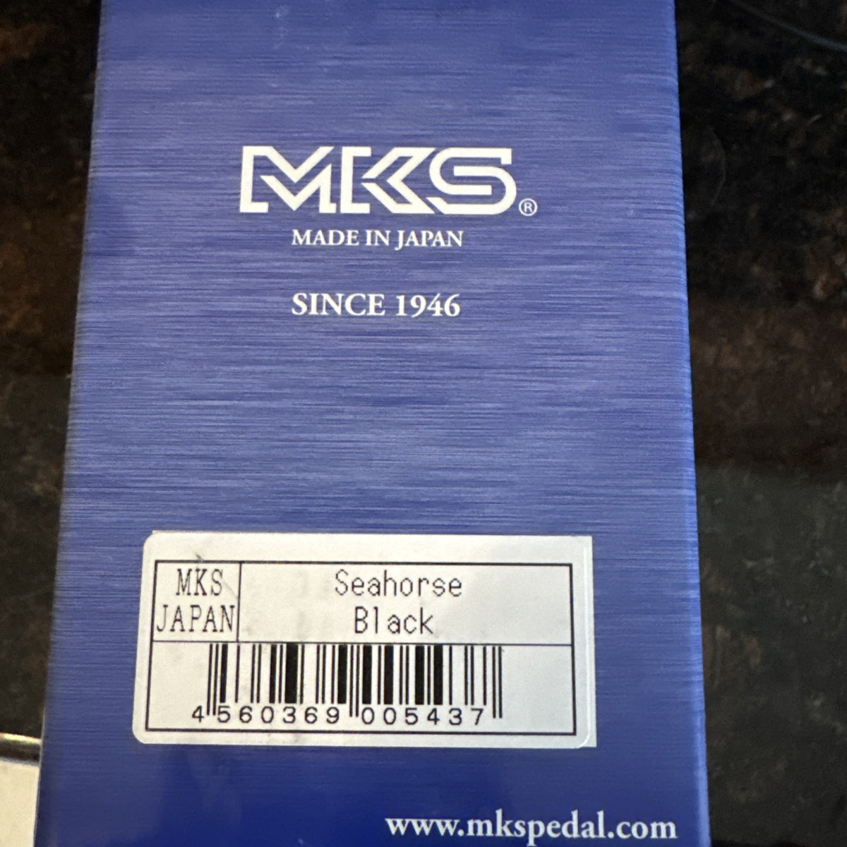 MKS Seahorse 9/16 Black Bicycle Pedals Set - Road Bike Upgrade