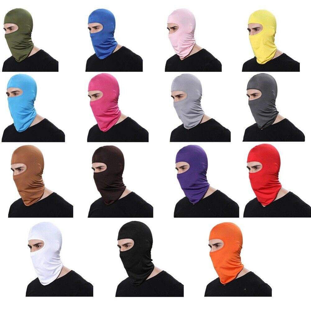 Unisex Full Face Ski Mask Balaclava UV Protection Windproof Breathable