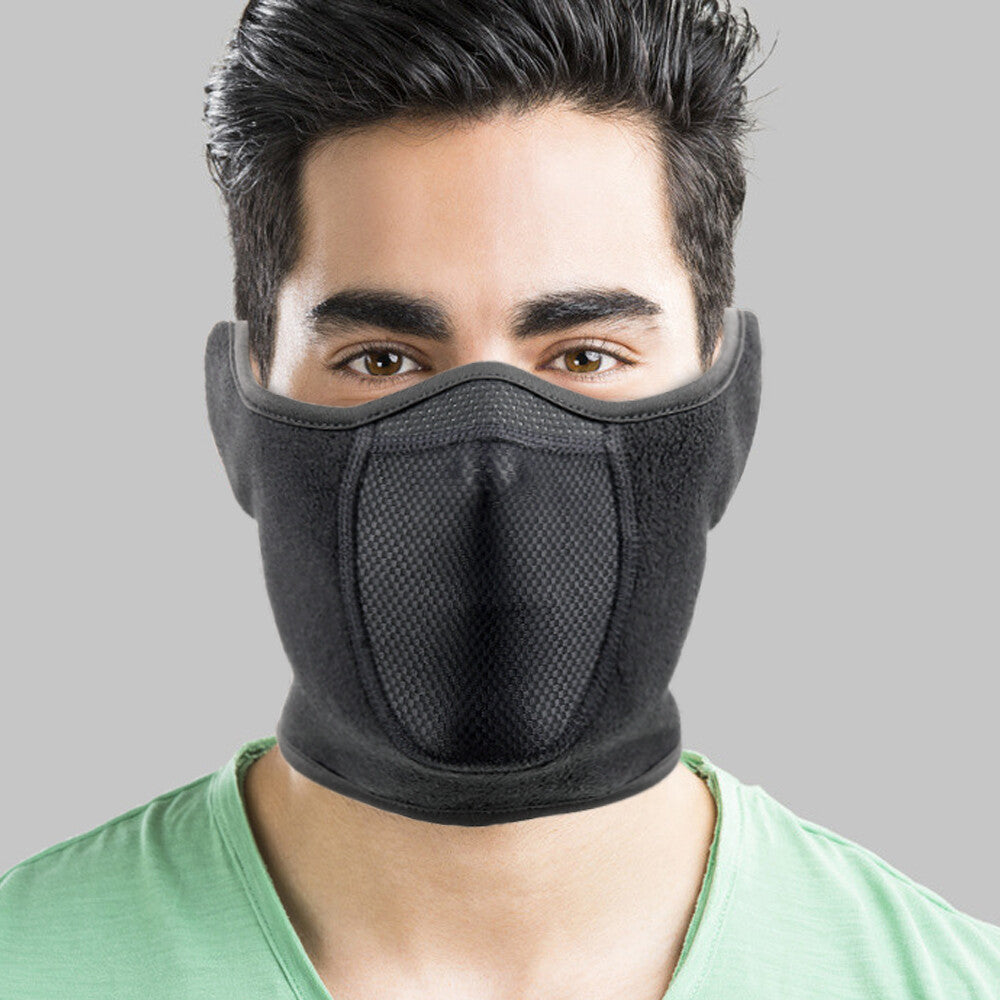 Winter Face Mask Balaclava Ski Mask Windproof Fleece Half Face Cover for Men Women