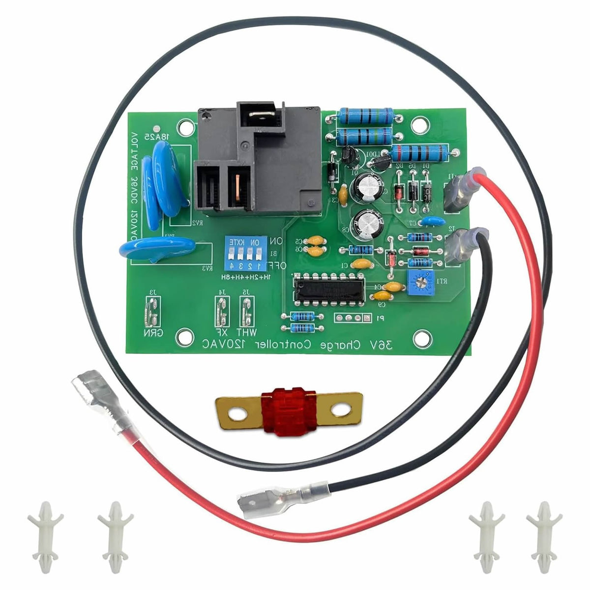 36V Golf Cart Charger Control Board Replacement for Powerwise Chargers
