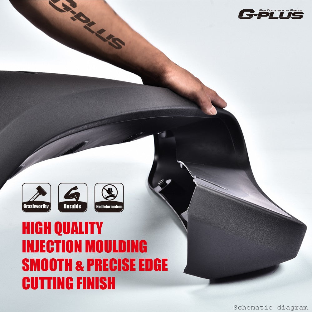 Ford F250 F350 Super Duty Fender Flares 1999-2007 Textured Impact-Resistant Set