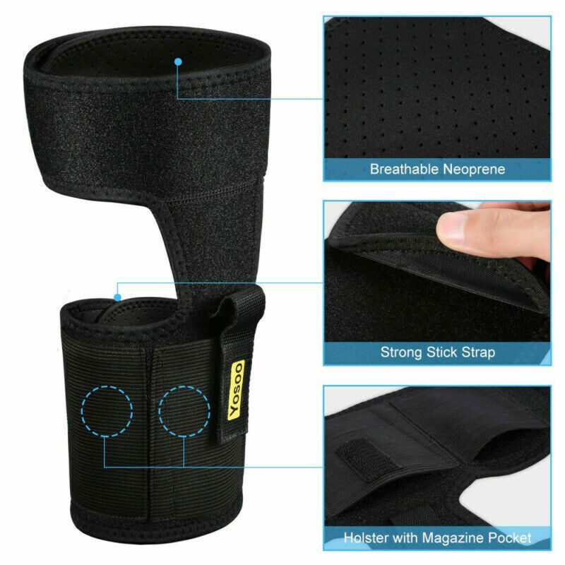 Ankle Holster for Concealed Carry - Universal Fit for 9mm Handguns