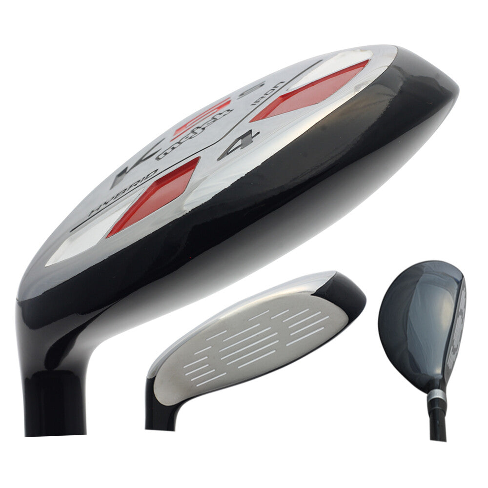 Left Handed Men’s XL Tall 2-inch Longer Hybrid Golf Club #4 Senior Flex
