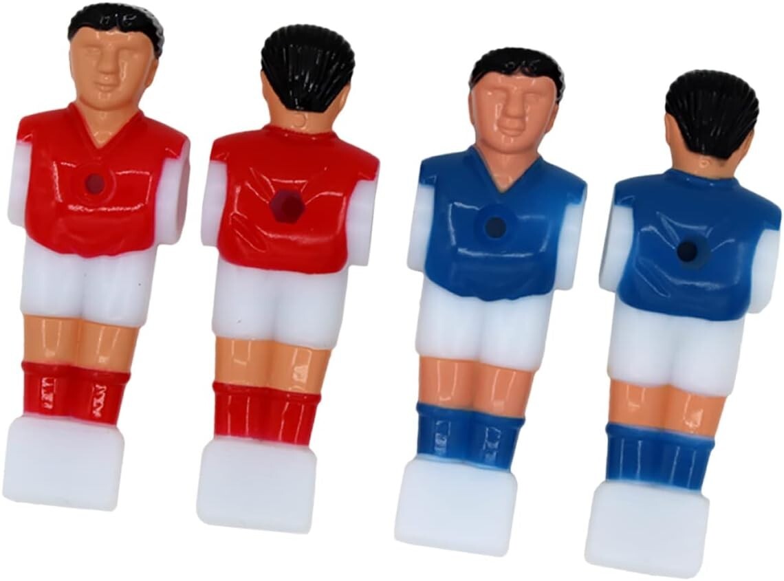 26 Foosball Table Players Set – Red & Blue Replace Your Team Heads