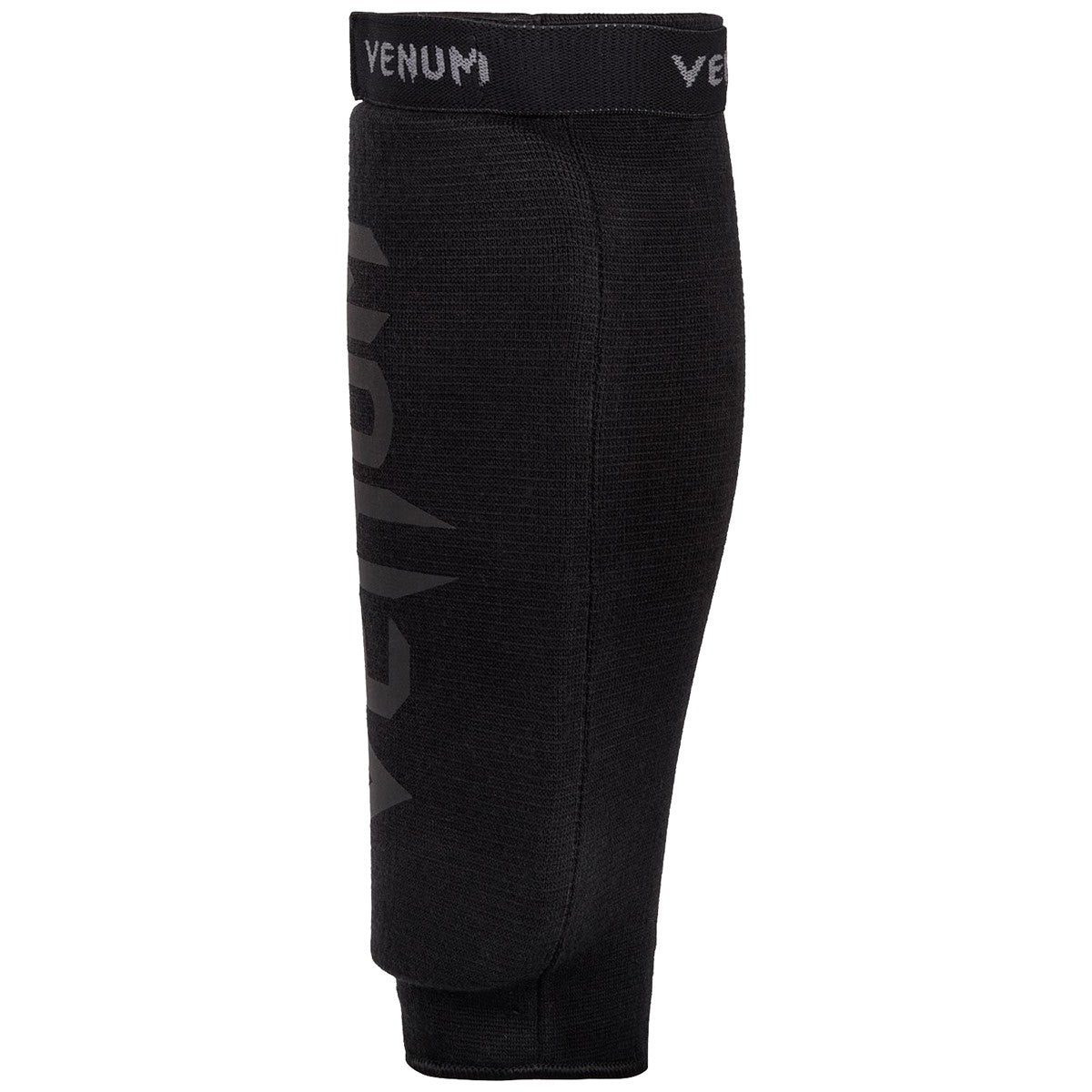 MMA Shin Guards Slip-On Protective Shin Guards for Combat Sports - Black