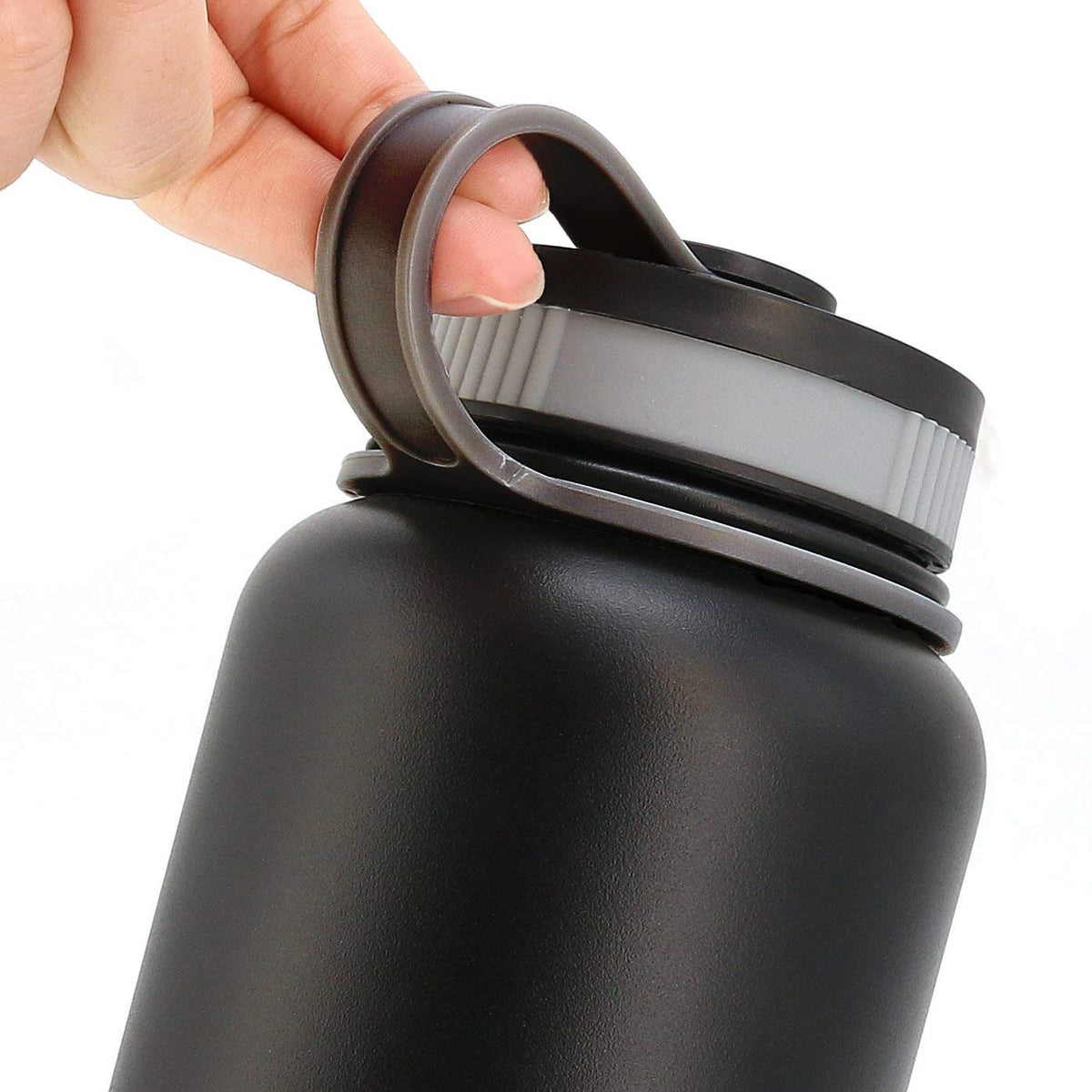 Universal Replacement Lid for Wide Mouth Water Bottles 12oz-40oz