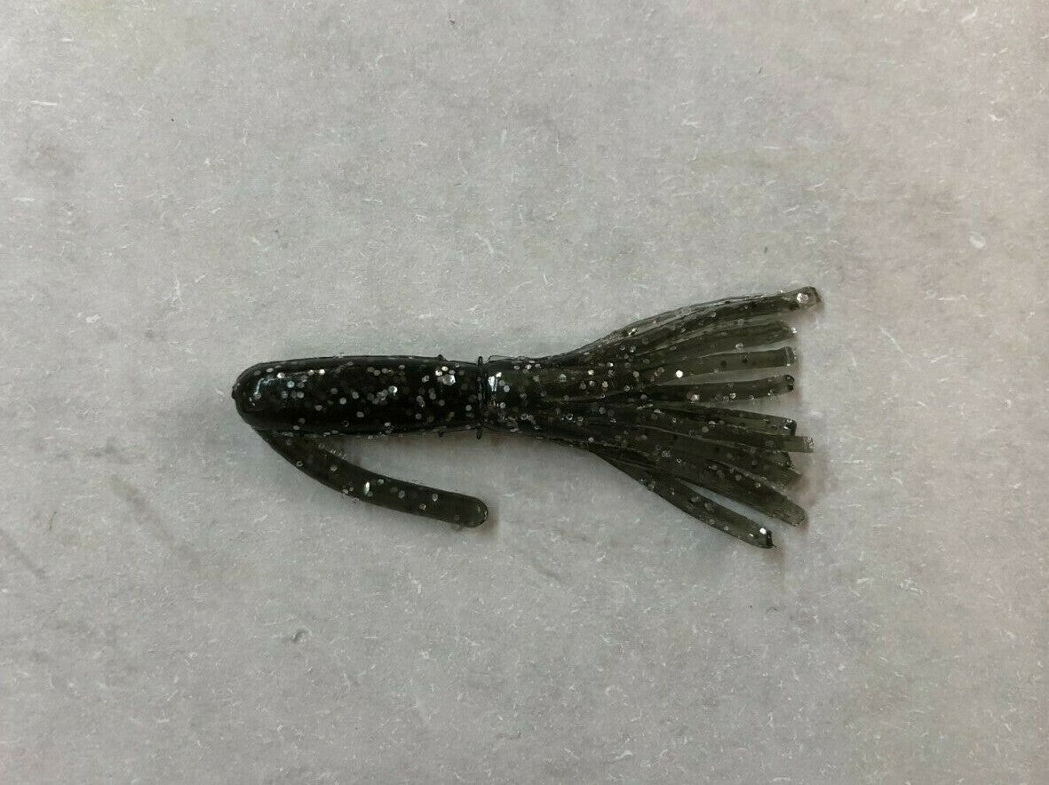 Solid Head Weedless Crappie Tube Jigs Bulk Pack 50 - Multiple Colors, Made in USA