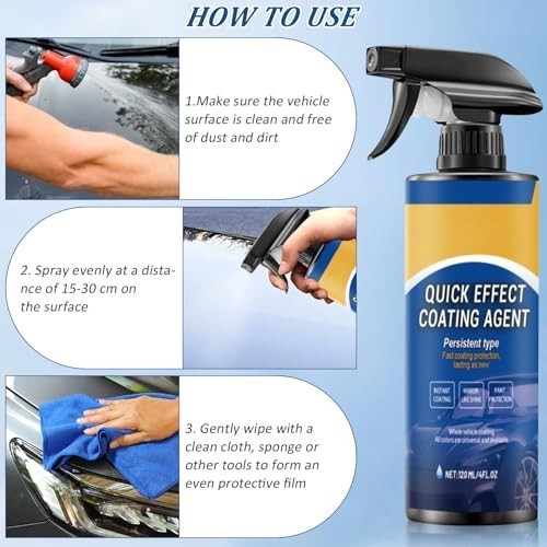 Car Quick-Acting Coating Spray 3-in-1 High Protection & Shine
