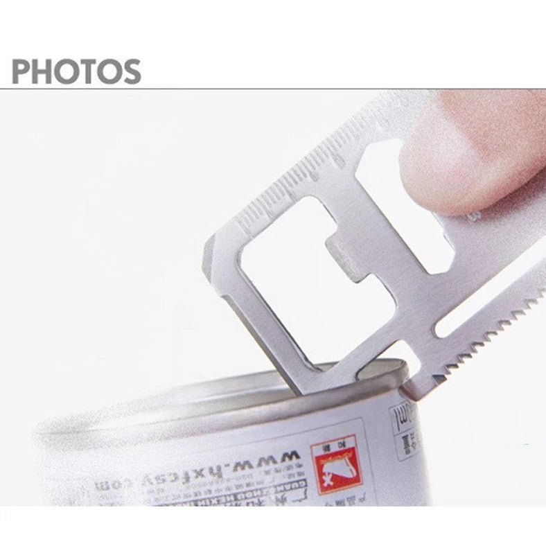Multifunction Credit Card Tool - 11-in-1 EDC Survival Wallet Gadget