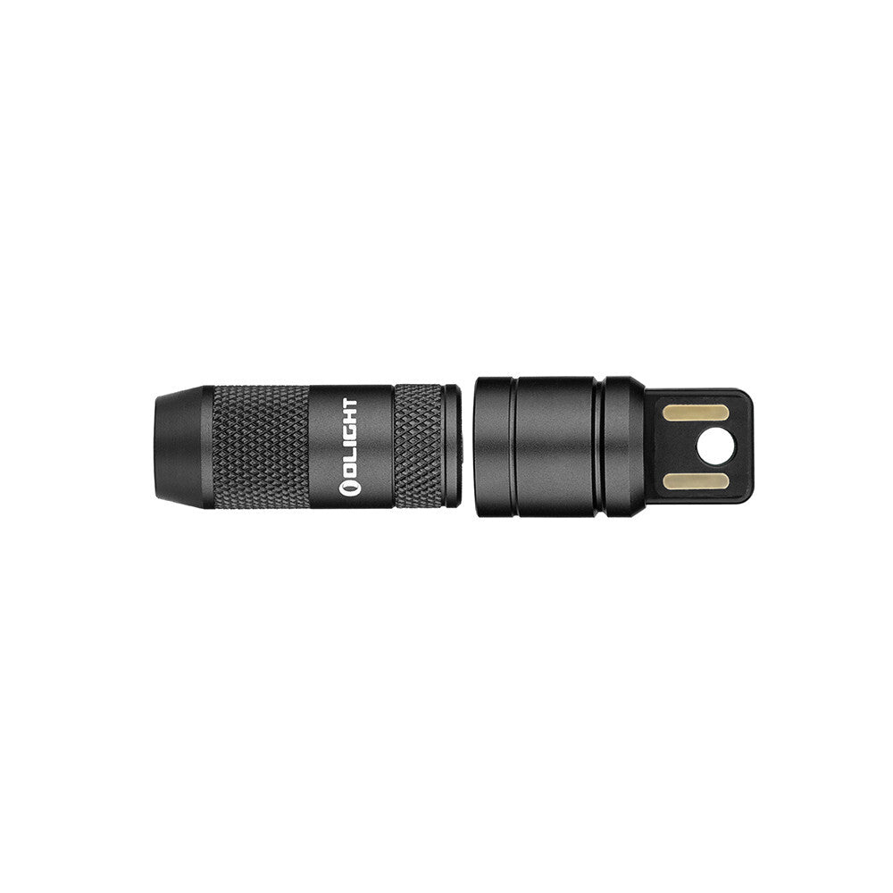 Rechargeable Mini Keychain Flashlight 50 Lumens - Compact, Hands-Free, USB Charging