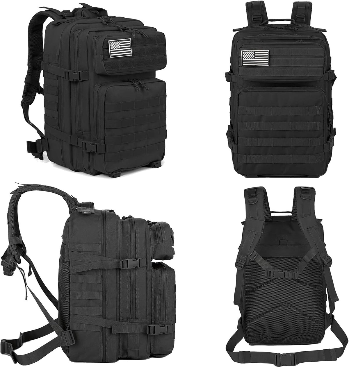 Military Tactical Backpack 30L/45L Molle Assault Bag for Camping Hiking Survival