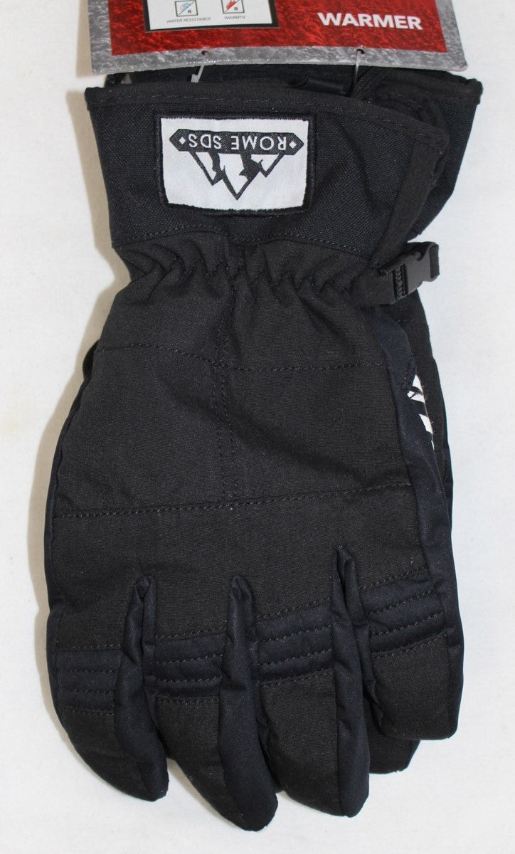 Men's Snowboard Gloves Waterproof Insulated Ski & Snowboarding Gloves - Large Black
