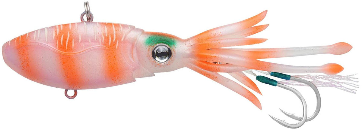 Saltwater Squid Jig Vibe Lure 6 Inch for Casting and Jigging