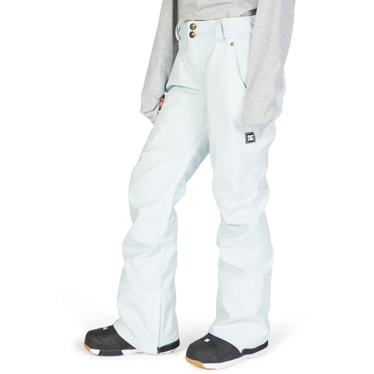 Women's Snowboard Shell Pants Waterproof Ski & Snowboard Wear - Medium Starlight