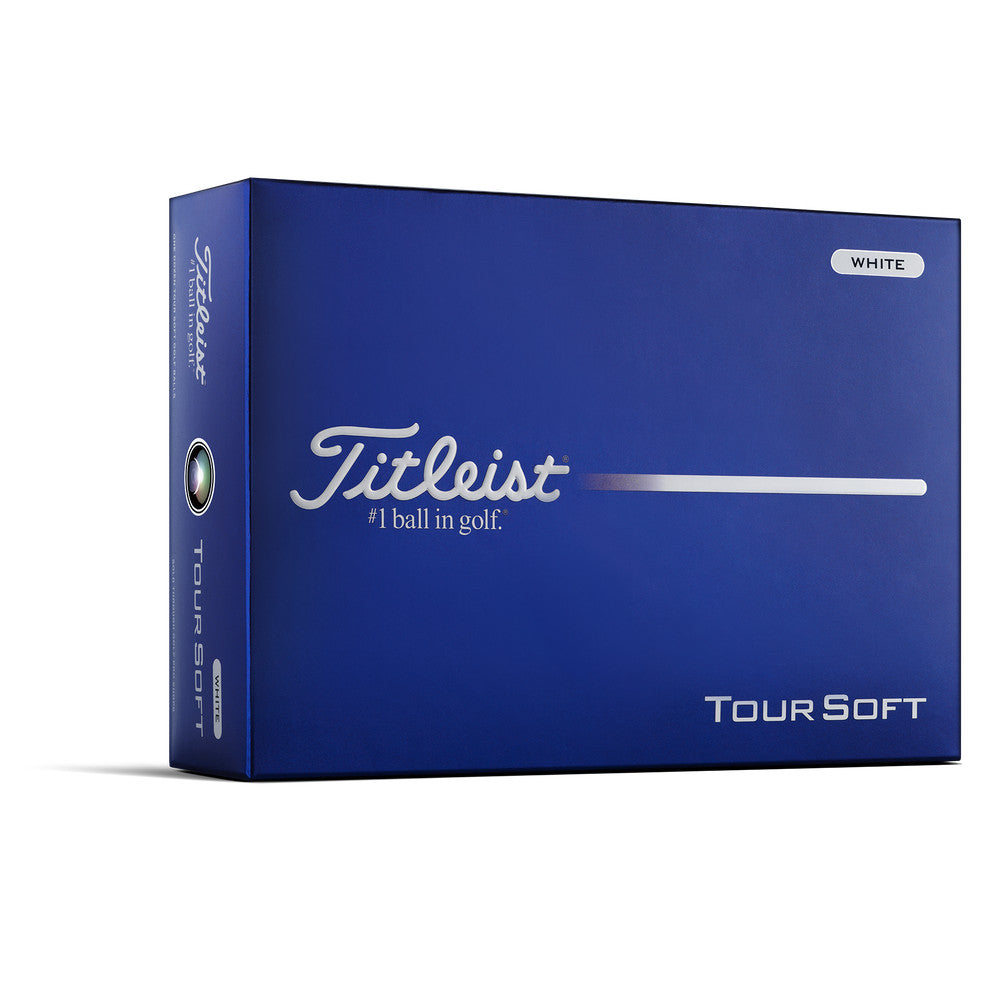 Tour Soft White Golf Balls 12 Pack - Distance, Stopping Power & Soft Feel