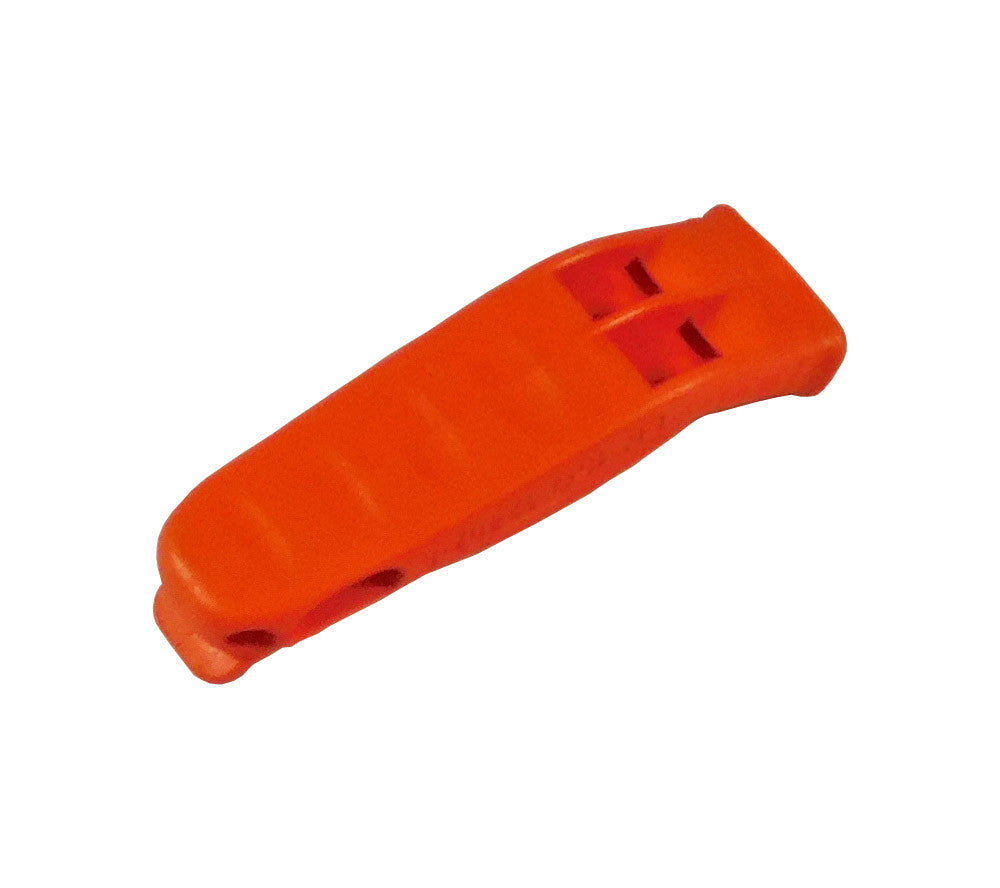 High Visibility Emergency Survival Whistle 4 Pack - Loud Pealess Signaling Device