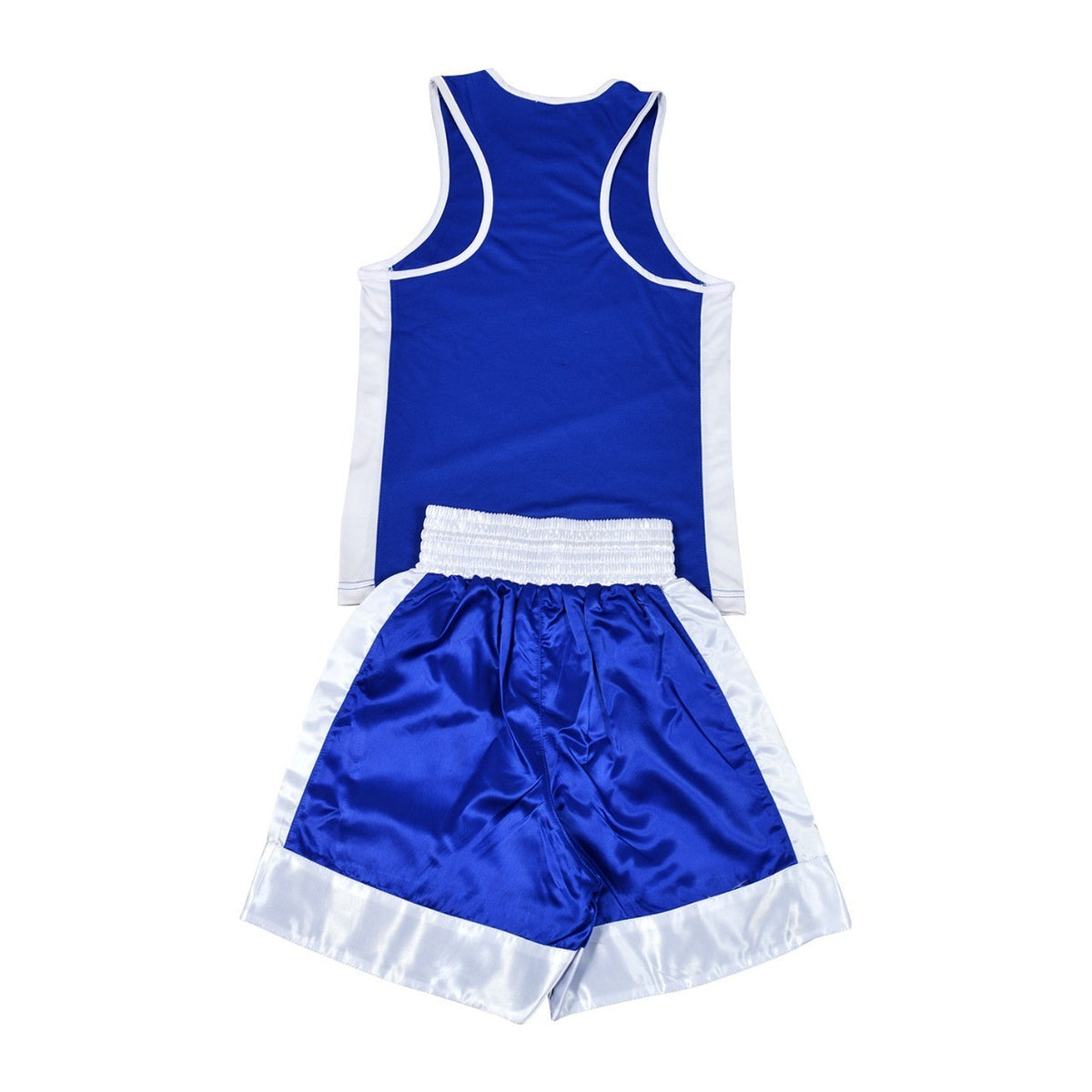 Kids Boxing Shorts & Top Set - 2-Piece Satin Martial Arts Training Outfit