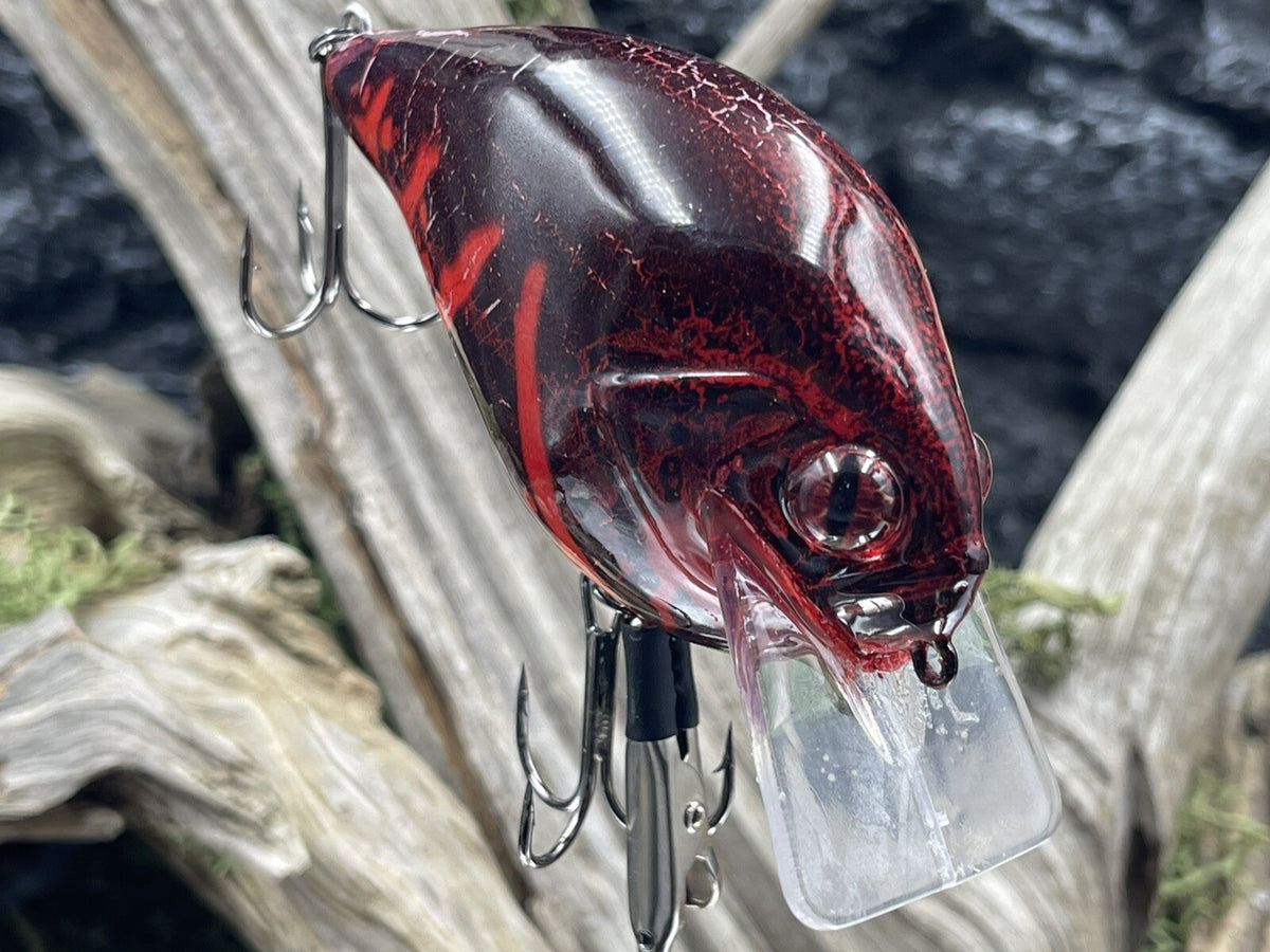 Mega 2.0 S-Crank Style Crankbait - Lord Vader Crawdad Fishing Lure