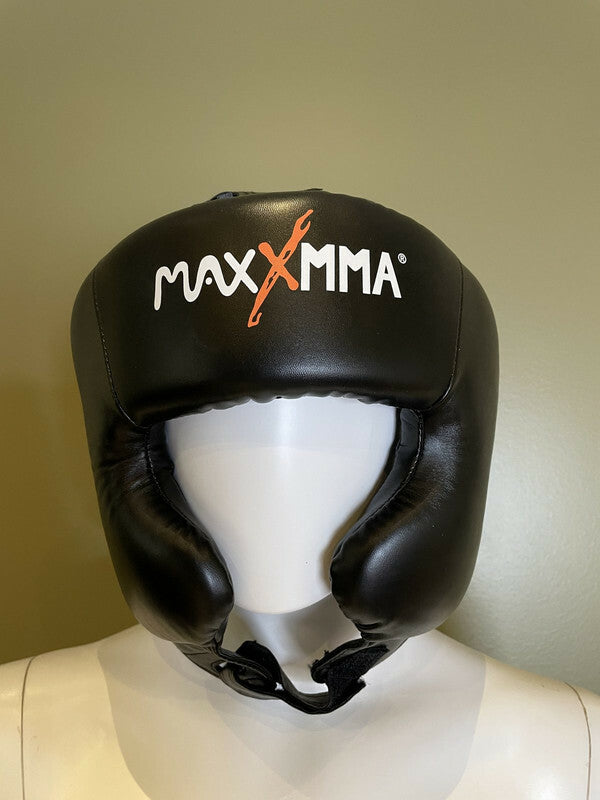Boxing MMA Headgear L/XL Black Protective Gear