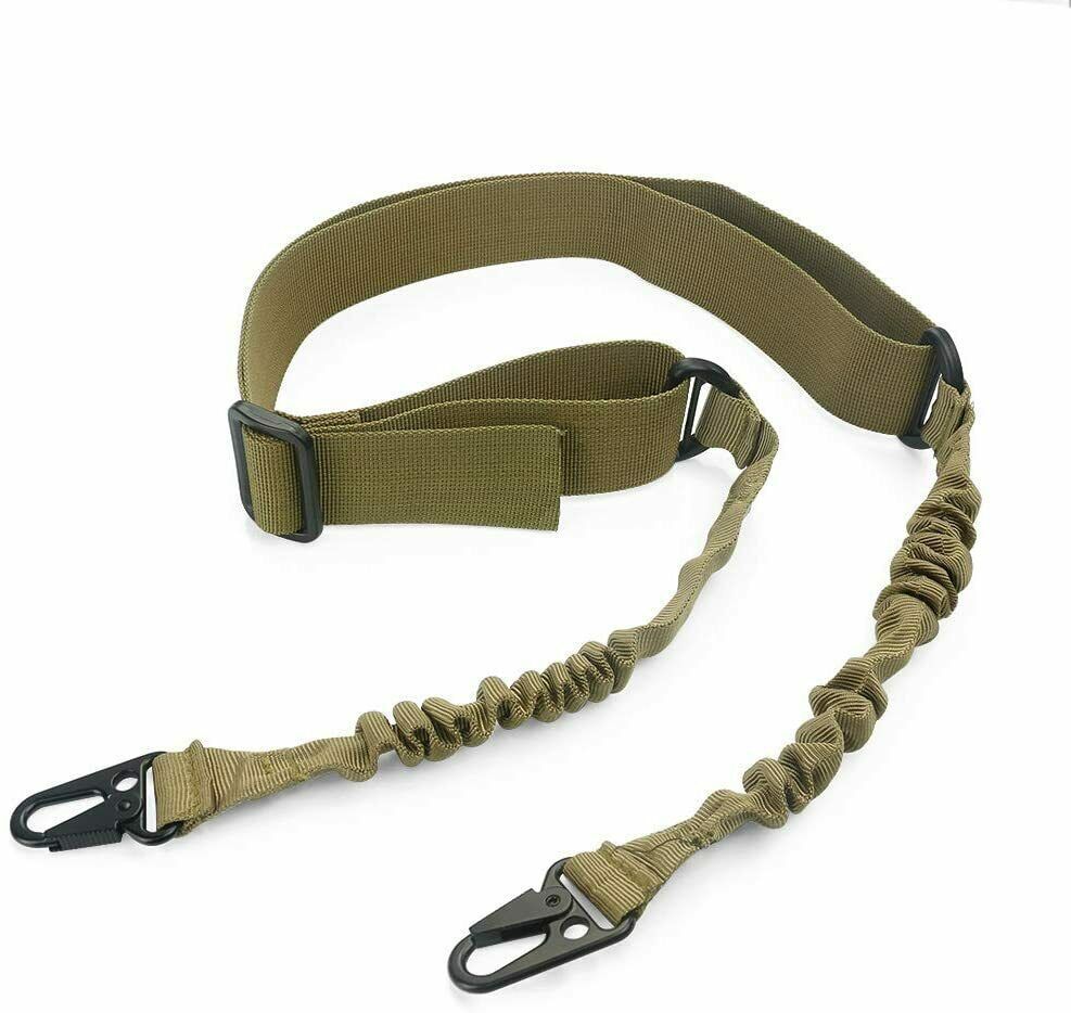 2 Point Rifle Sling with Quick-Detach QD Swivels & Mounts