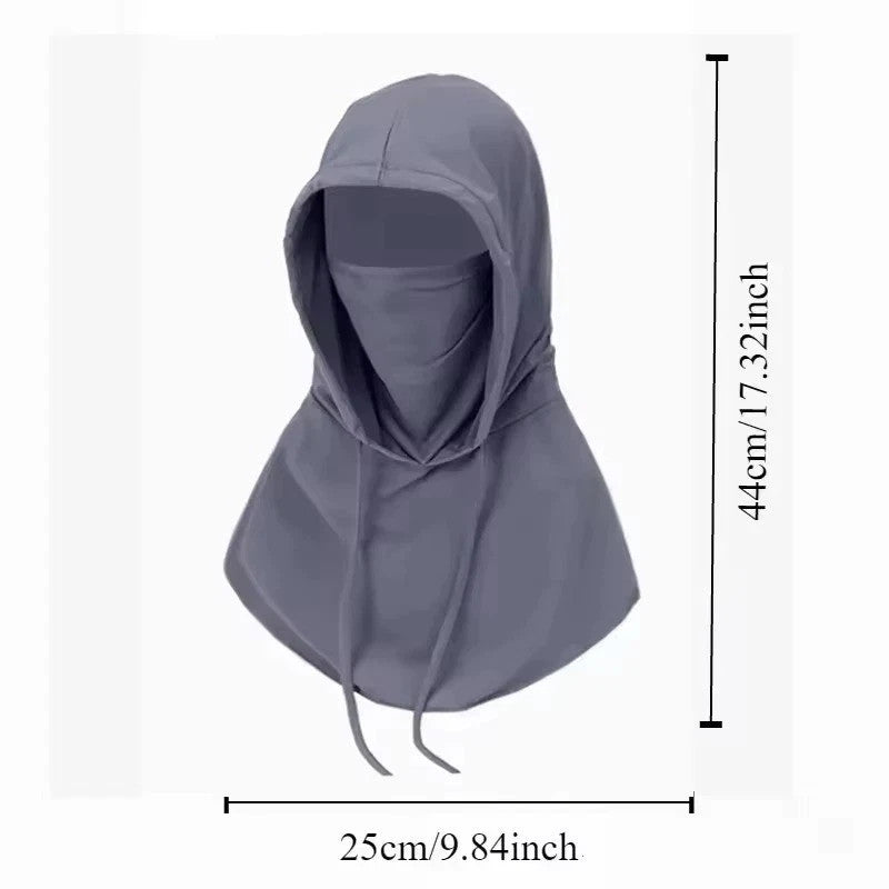 3-in-1 Cooling Sun Protection Balaclava Face Mask with UPF50+