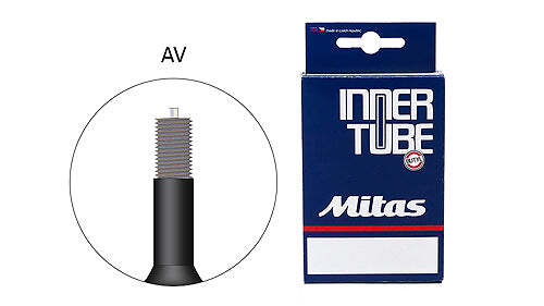 26x2.30-3.00 Anti Snake Bite Bicycle Tube with Schrader Valve - MTB