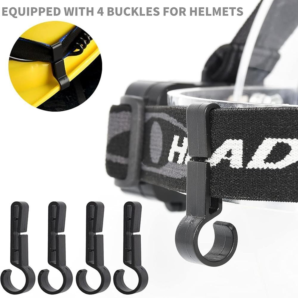 9900000LM Rechargeable LED Headlamp with Red White Light Modes, Waterproof, Adjustable