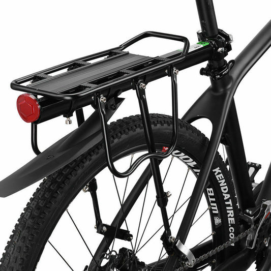 Aluminum Alloy Bicycle Rear Rack with Quick Release for Mountain & Road Bikes
