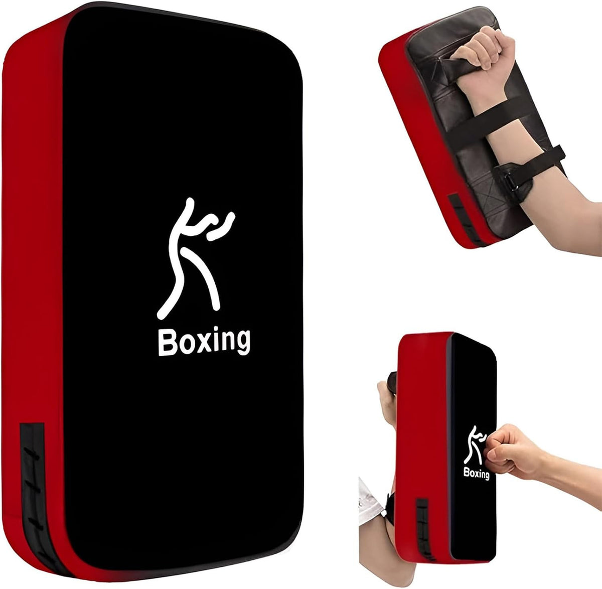 Punching Strike Shield Pad for Boxing, Karate & MMA Training - Adjustable 15.75in x 7.87in