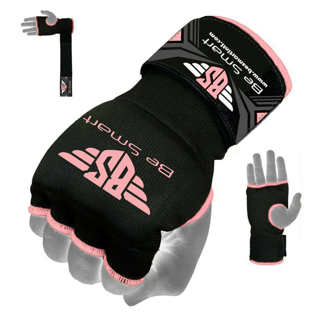 Boxing Hand Wraps Gloves with Padded Knuckles MMA Kickboxing Gloves