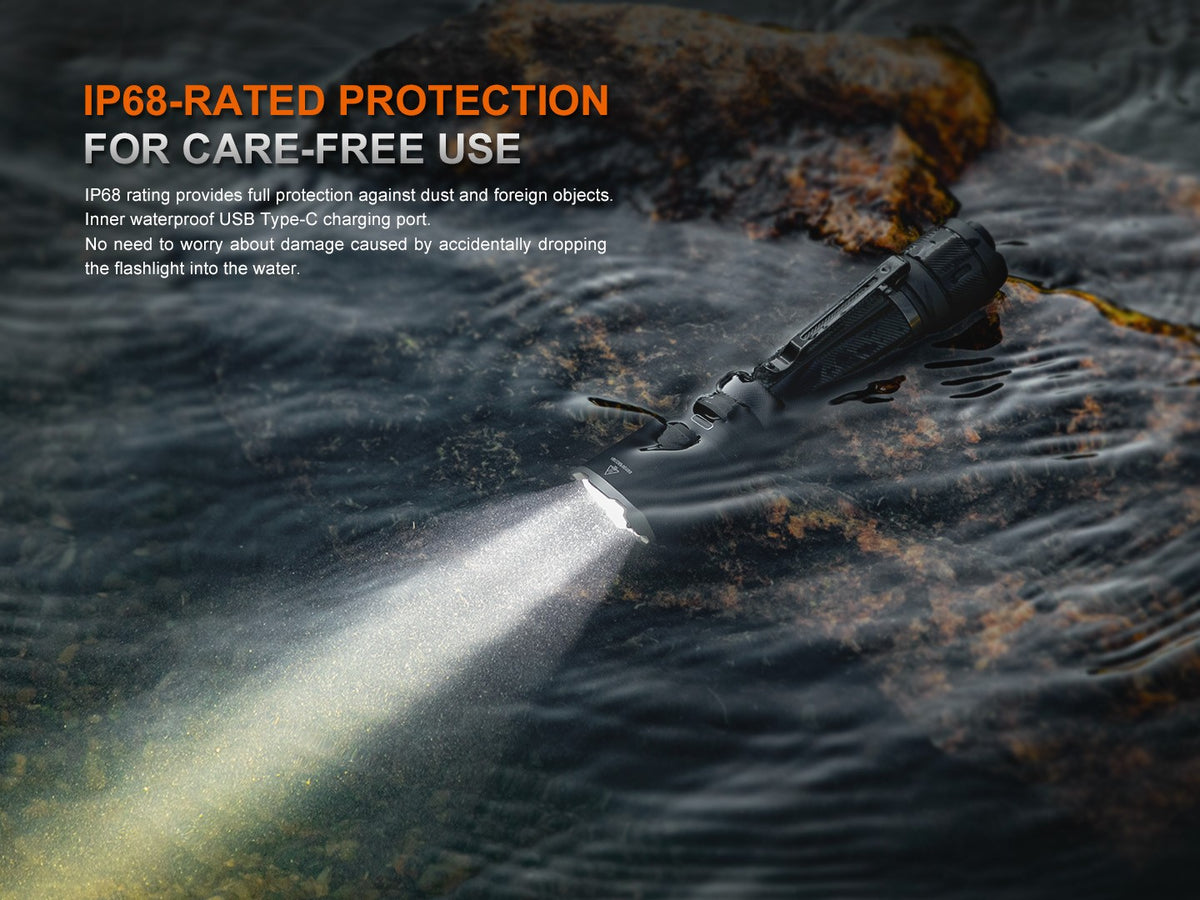 Rechargeable Tactical Flashlight 3600 Lumens Waterproof Handheld Torch