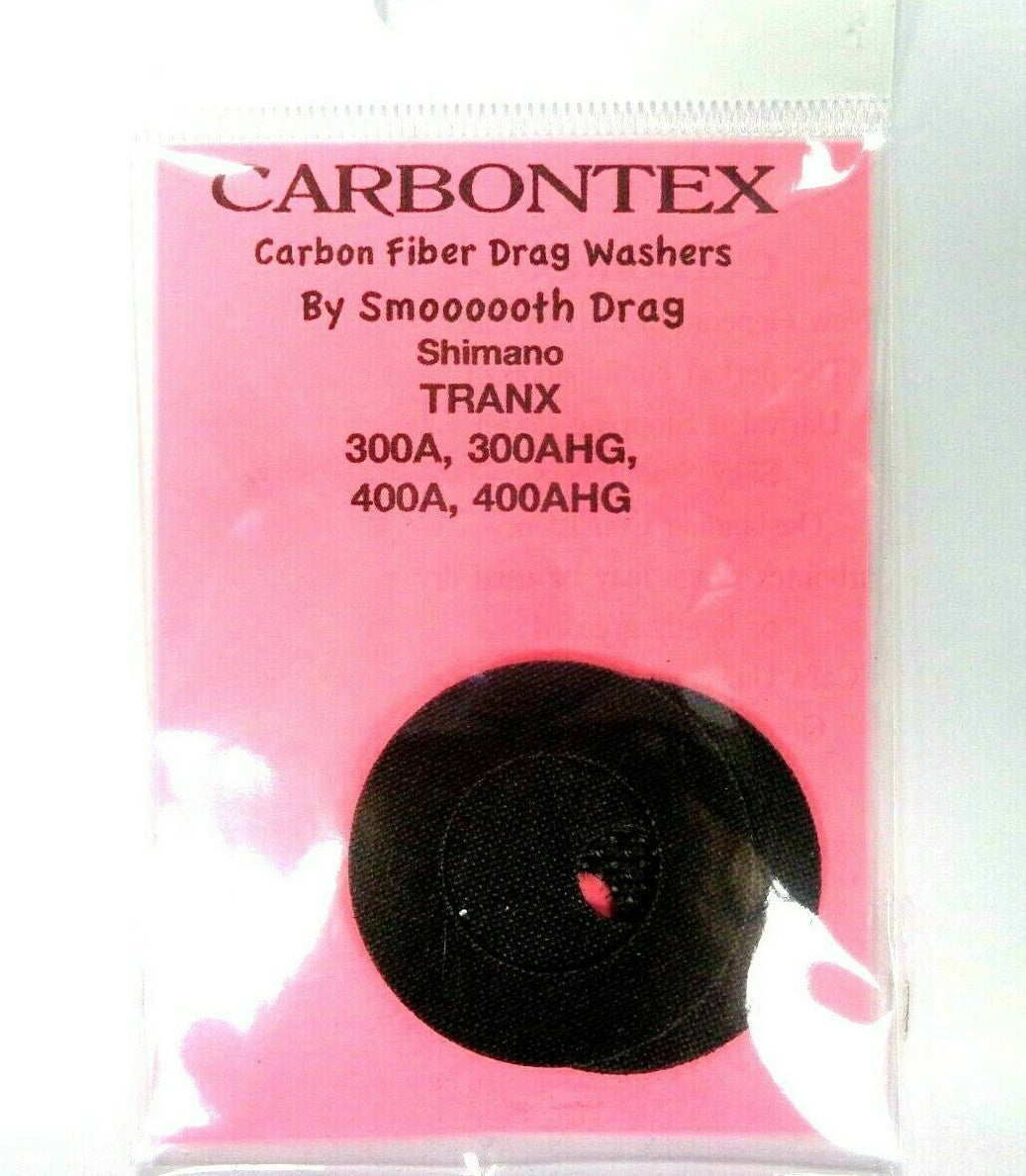 Carbontex Drag Washers Set for Shimano Tranx 300, 400 & Curado K Reels