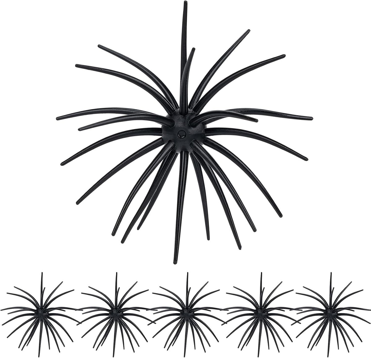Sea Urchin Soft Plastic Fishing Lures Set for Saltwater and Freshwater