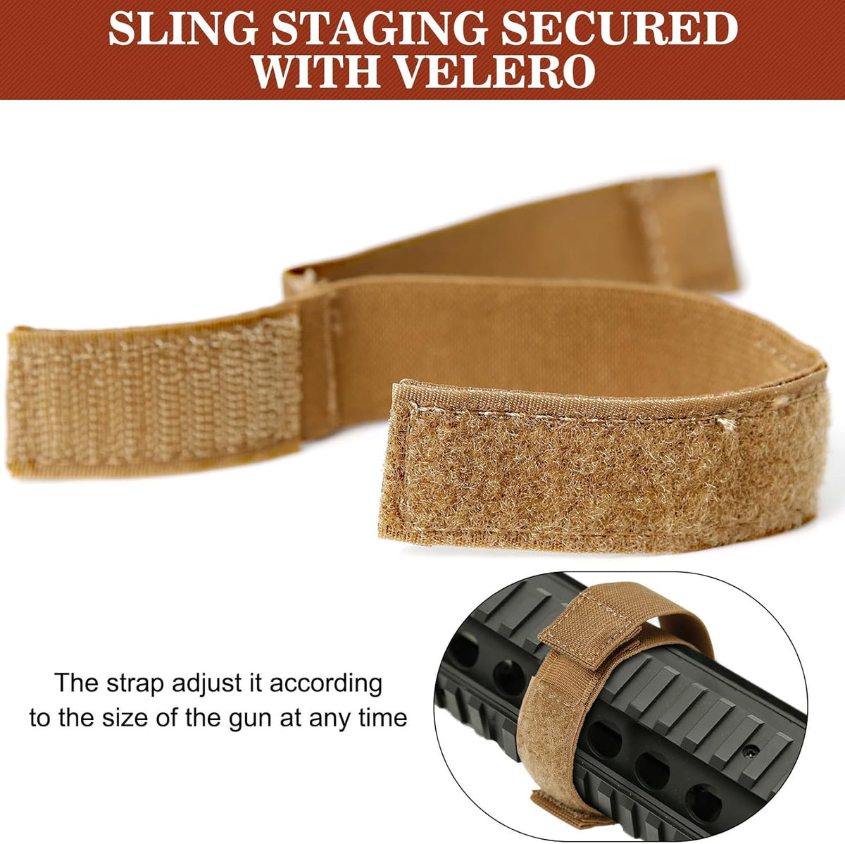 Magnetic Rifle Sling Strap with Strong Magnets - Adjustable Nylon Shooting Accessory