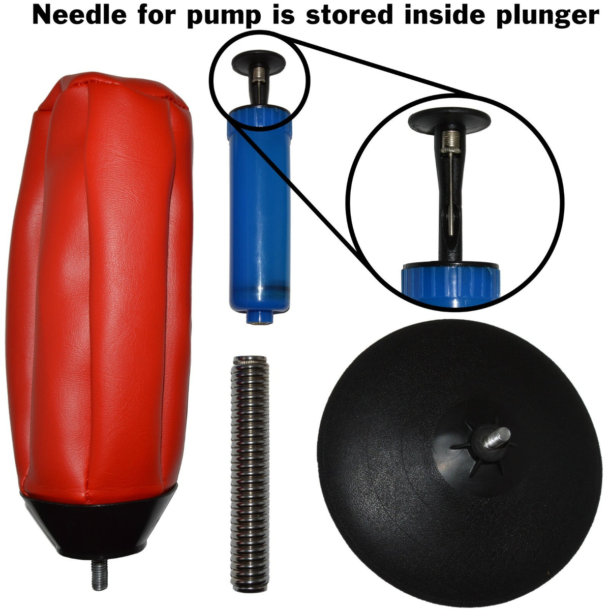 Stress Relief Desktop Punching Ball with Air Pump - Tabletop Boxing Bag