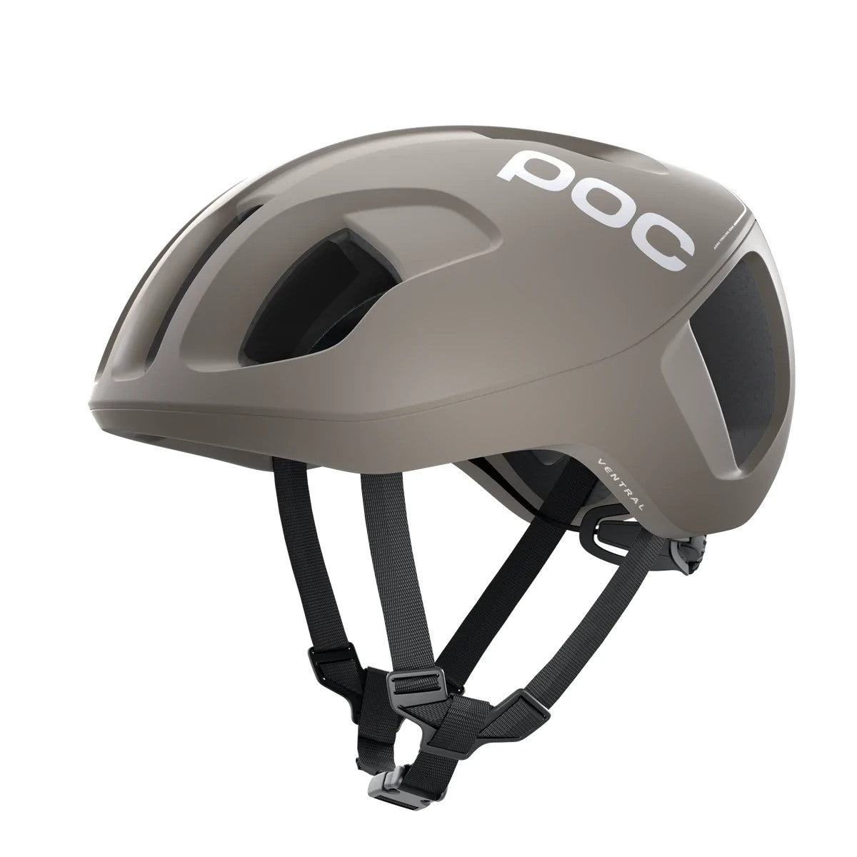 Small Road Bike Helmet Aerodynamic Safety Ventilation - Matte Moonstone Grey